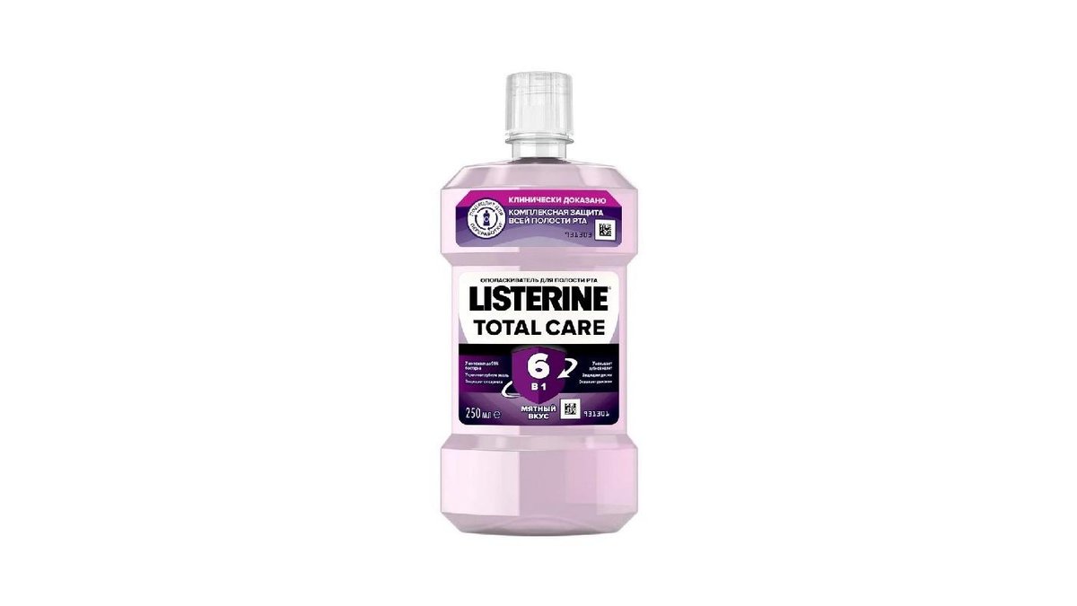 Ополаскиватель для полости рта Listerine Total Care 250 мл