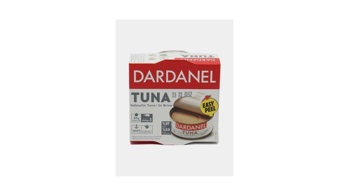 Тунец Dardanel филе в собственном соку 140 г