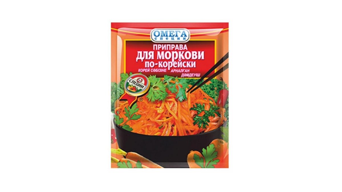 Приправа Омега для моркови по-корейски 20 г