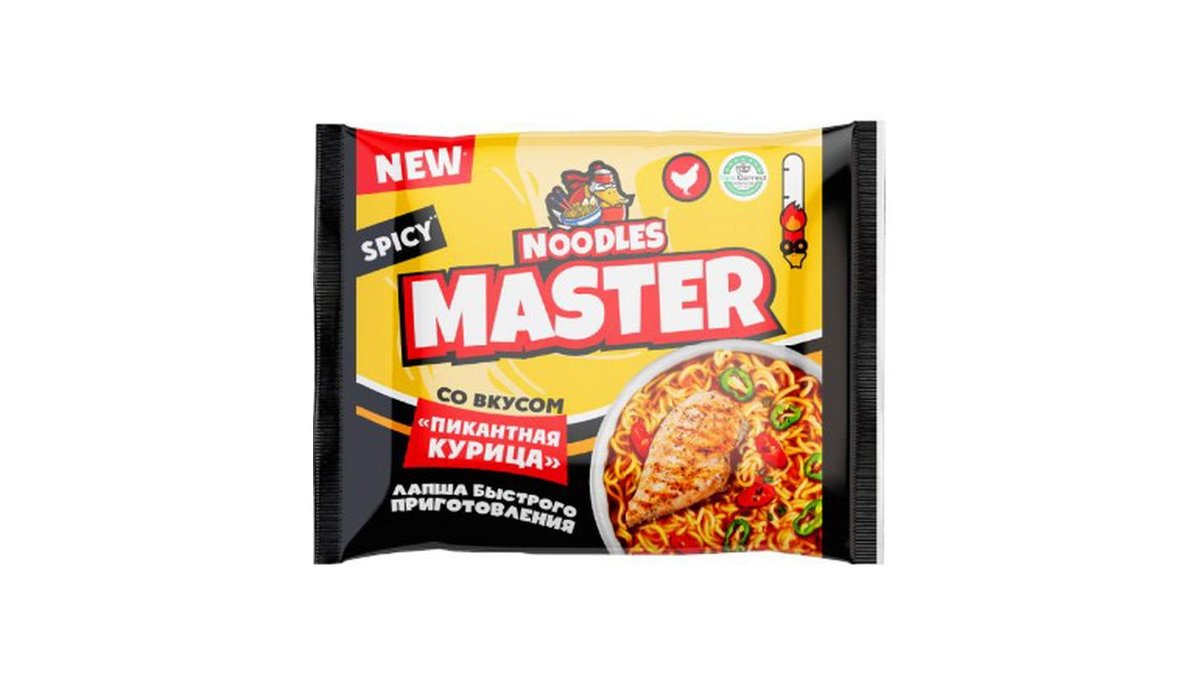 Лапша Noodles Master пикантная курица 90 г