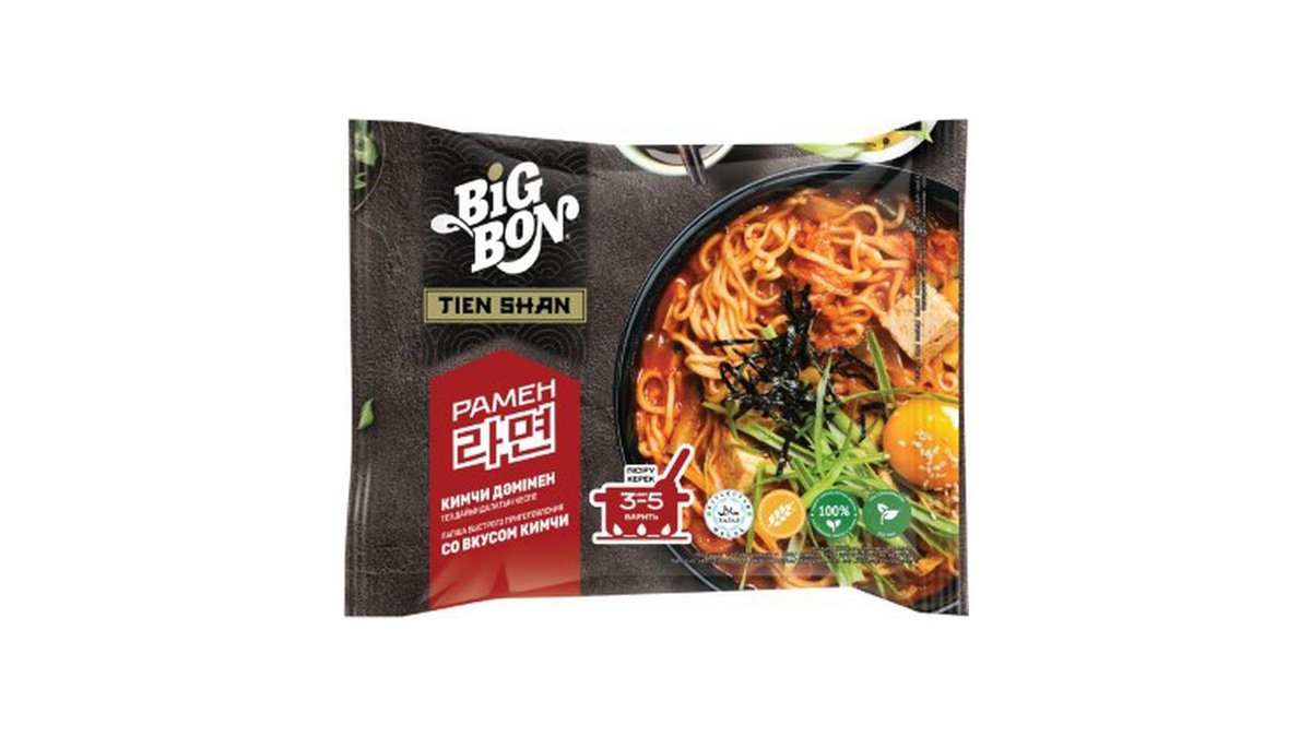 Лапша Big Bon Рамен кимчи 100 г