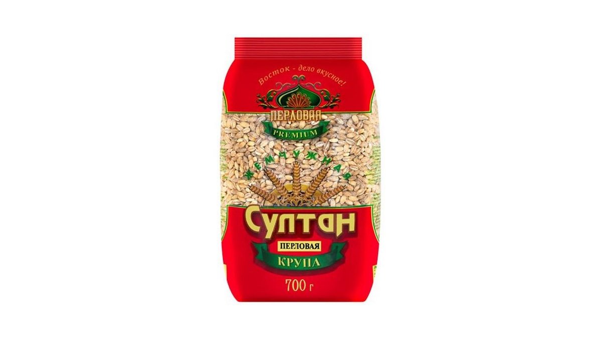 Султан, крупа султан 700 гр., перловая, шт.