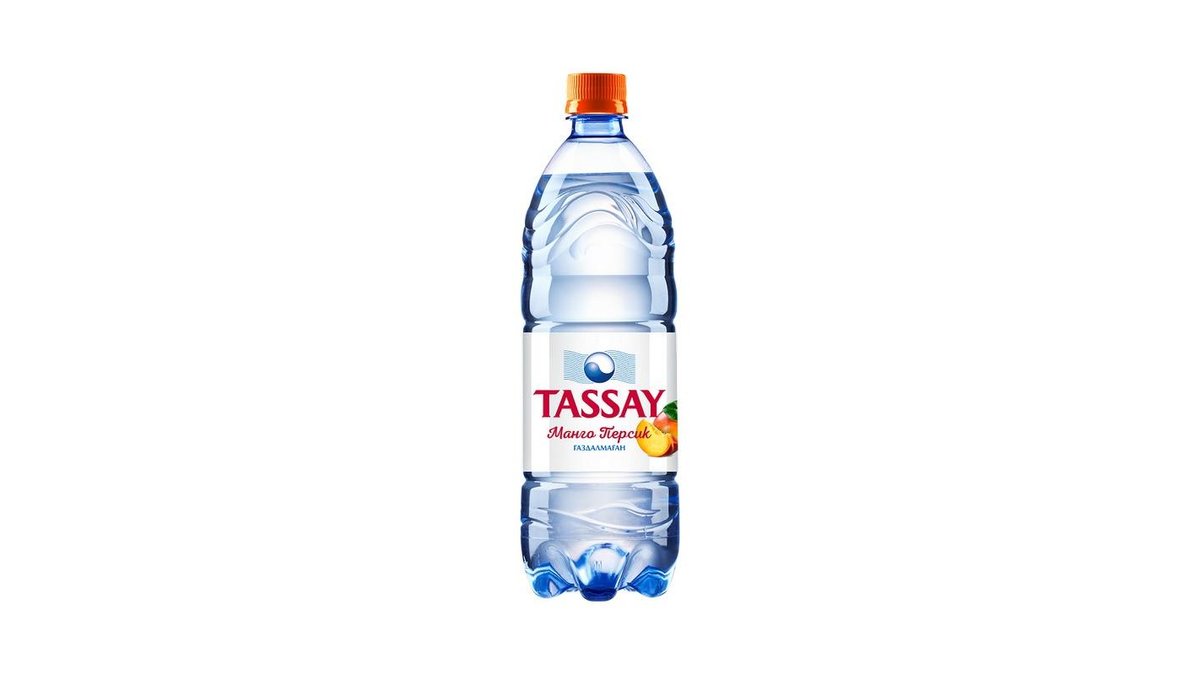 Вода Tassay манго-персик негазированная 1 л