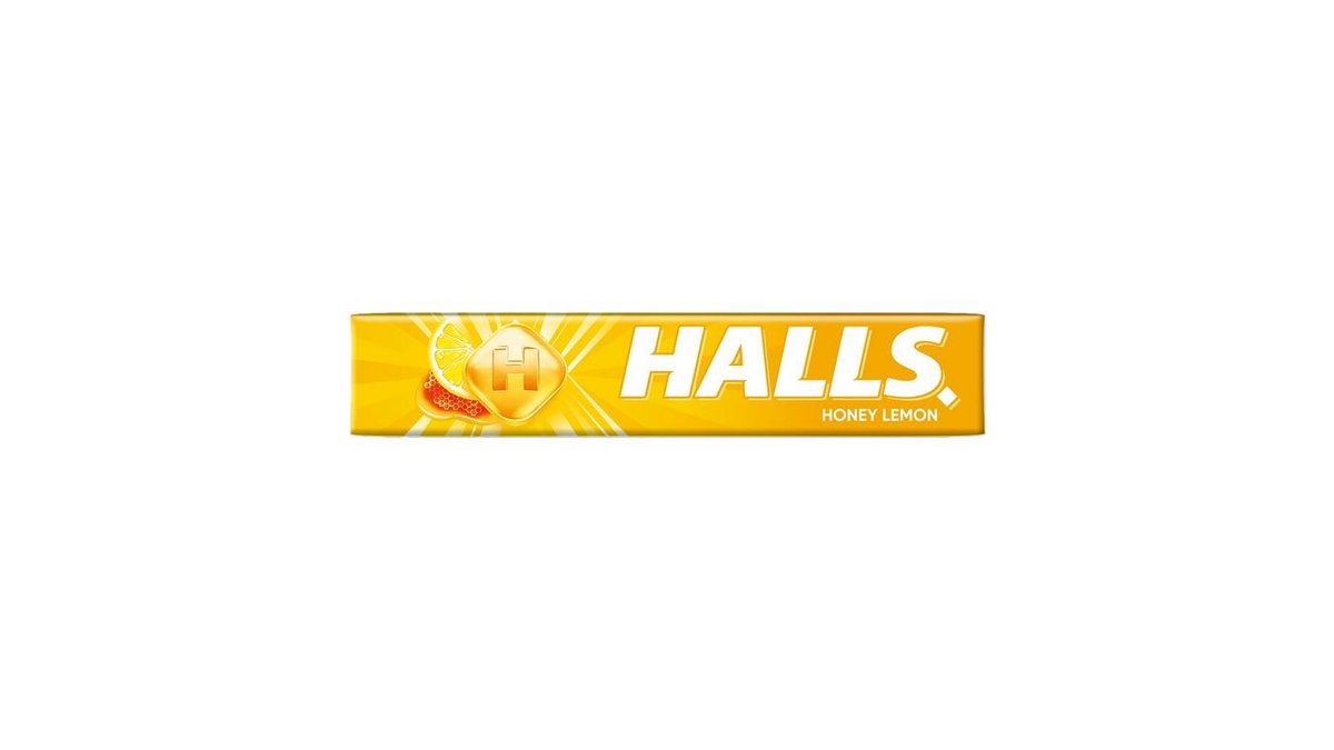 Леденцы Halls мед и лимон 25,2 г