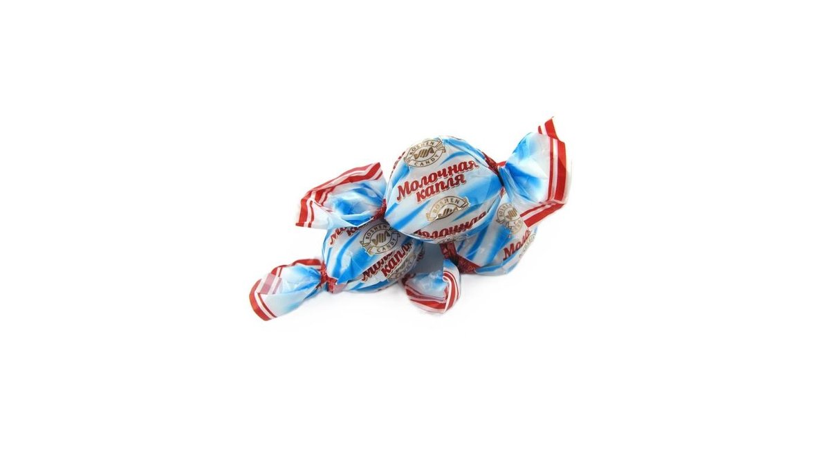 Конфеты Roshen карамель Молочная капля весовые