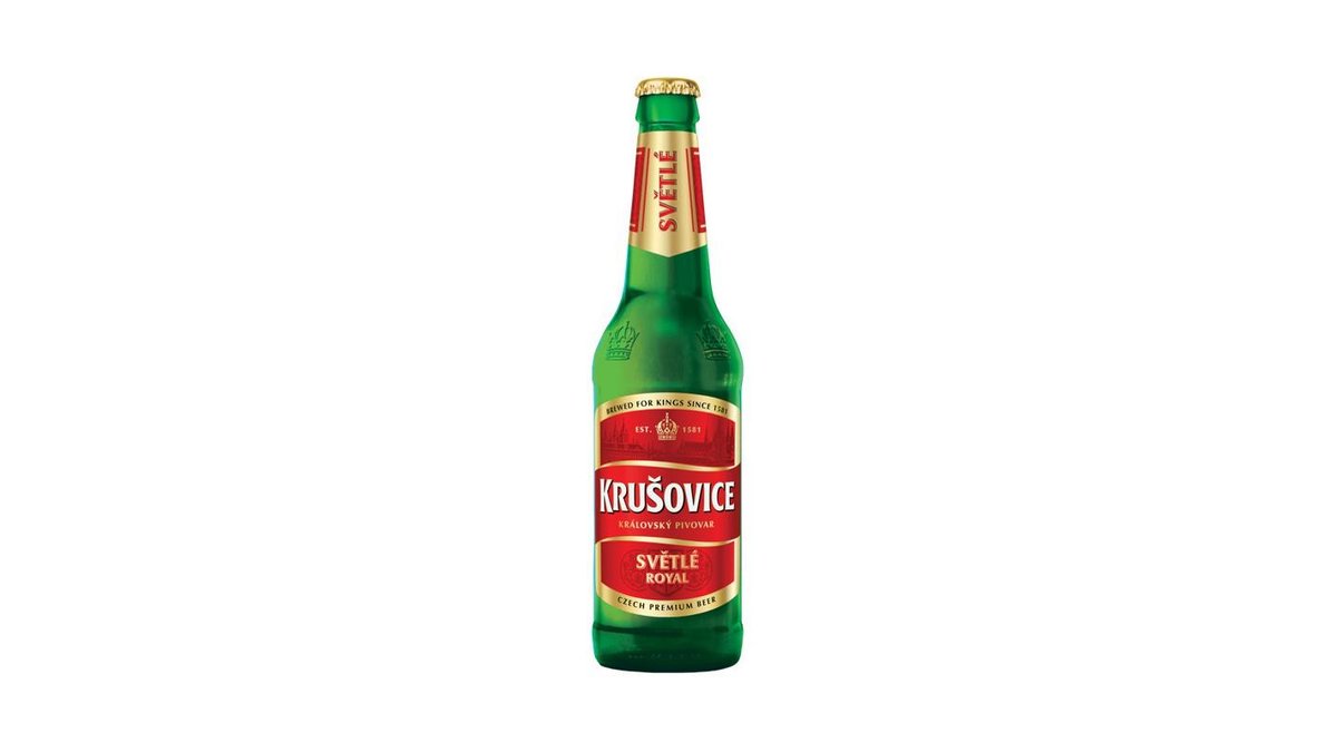 Пиво KRUSOVICE Svetle 0,45мл с/б