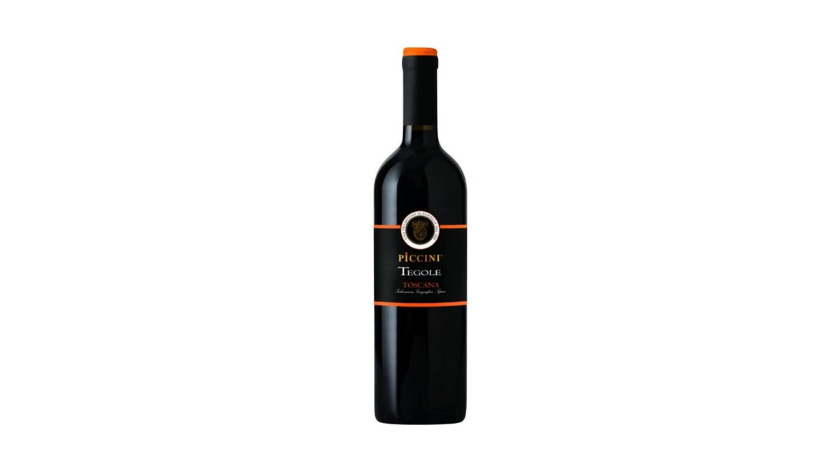 Вино Tegole Toscano Rosso красное сухое 0,75 л