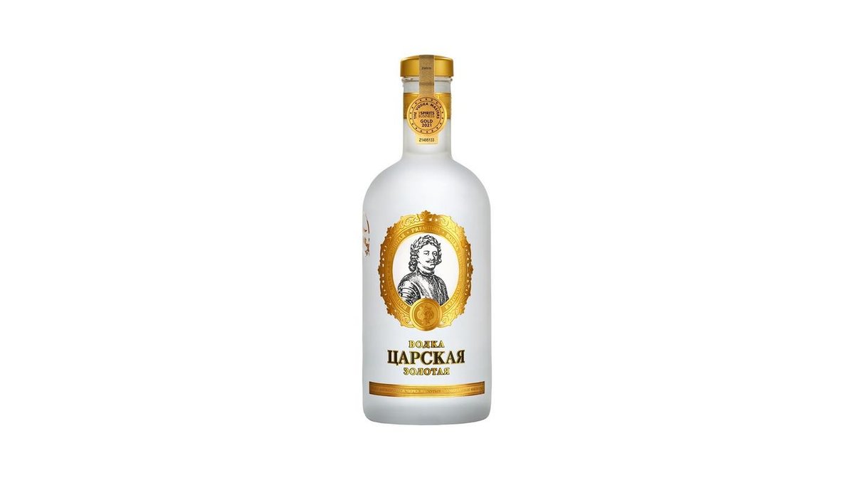 Водка Царская Золотая 0,7 л