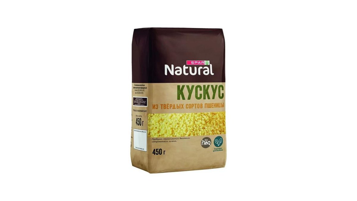 Кускус Spar из твердых сортов пшеницы 450 г