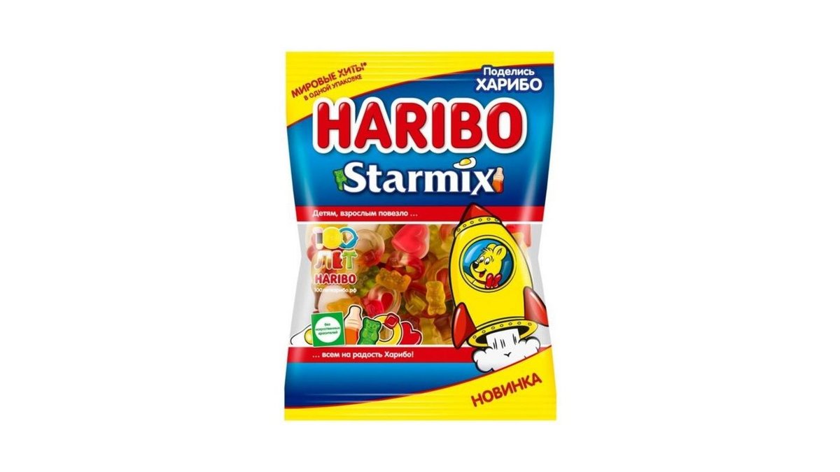 Mamba Мармелад Жевательный Starmix Стармикс 80гр