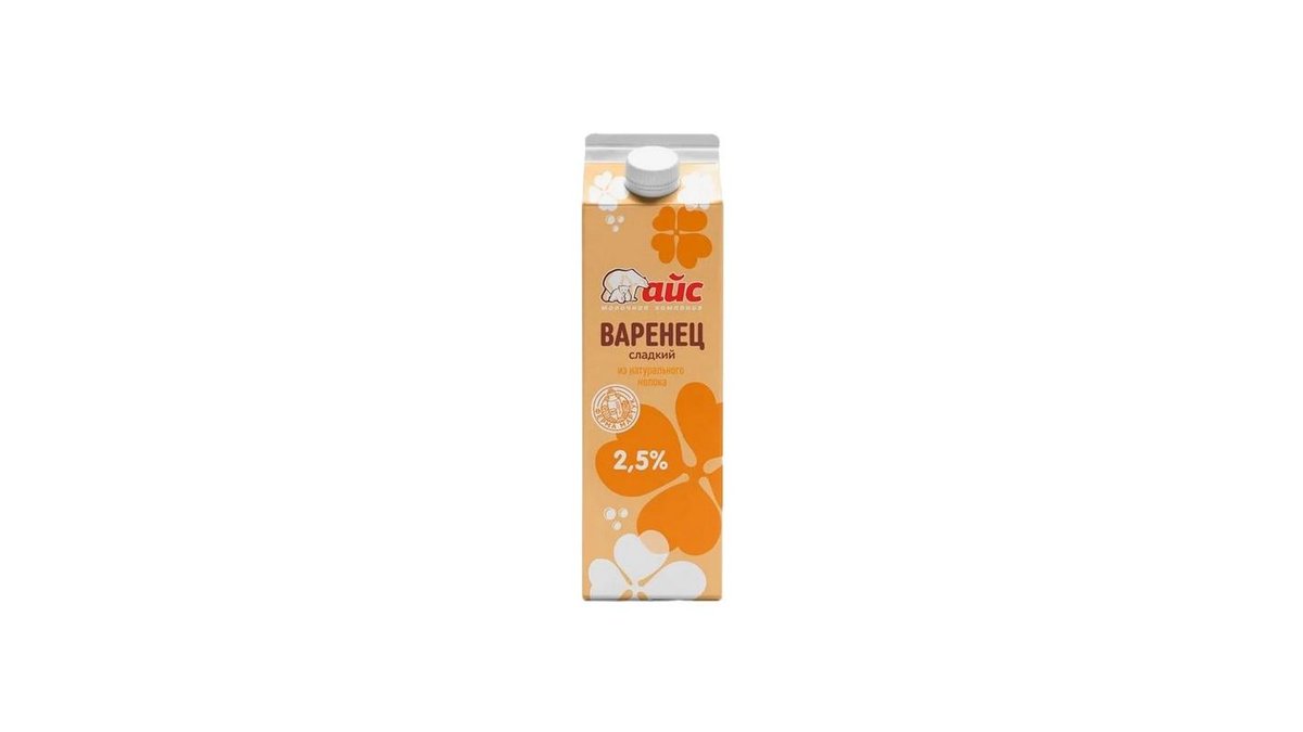 Варенец Айс сладкий 2,5% 1 л