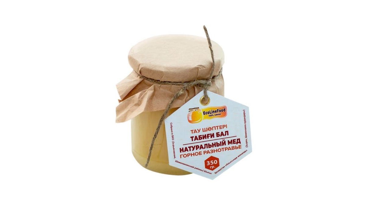 Мед EcoLineFood Горное разнотравье 350 г