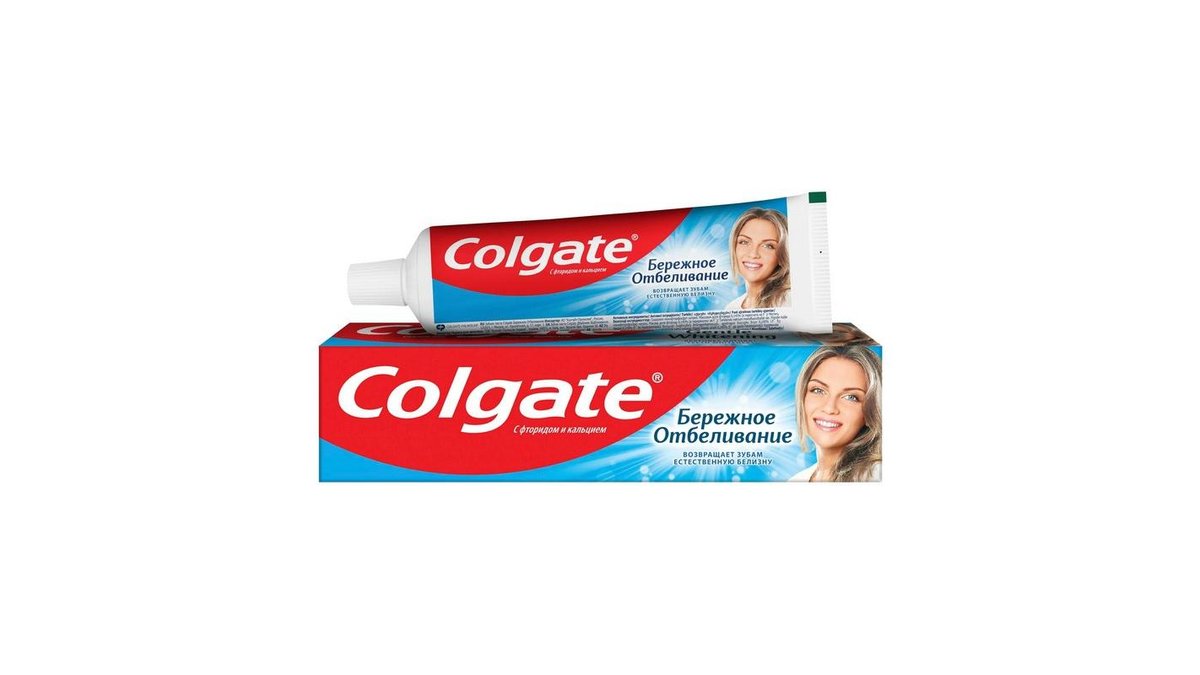 Зубная паста Colgate Бережное отбеливание 100 мл
