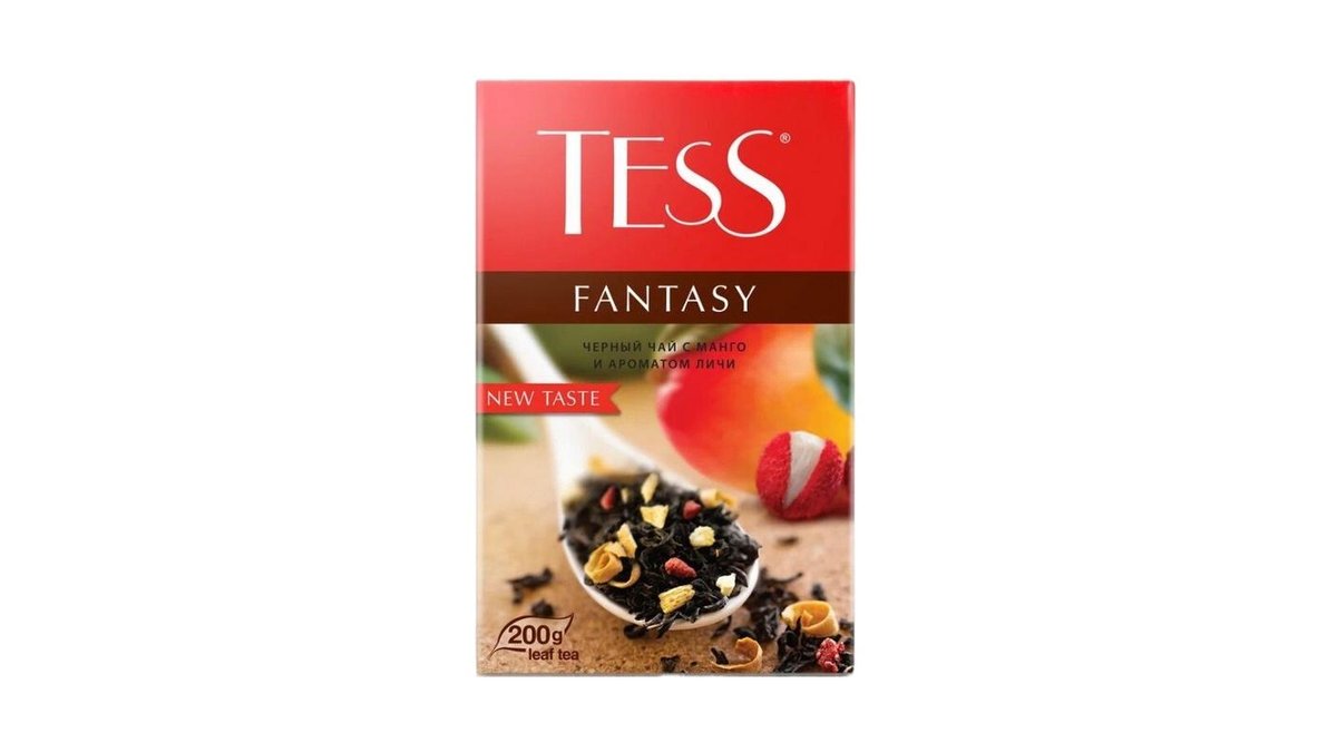Чай Tess Fantasy черный 200 г