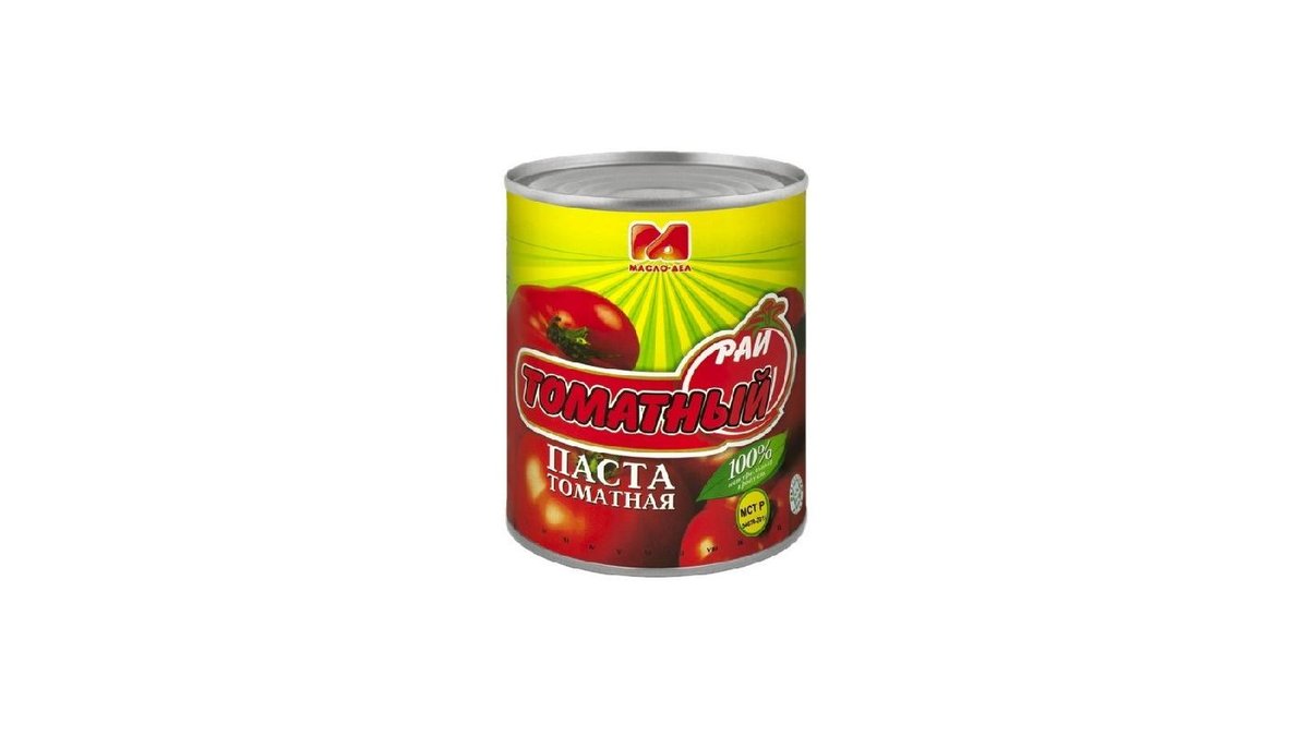 Паста томатная Томатный Рай 880 г