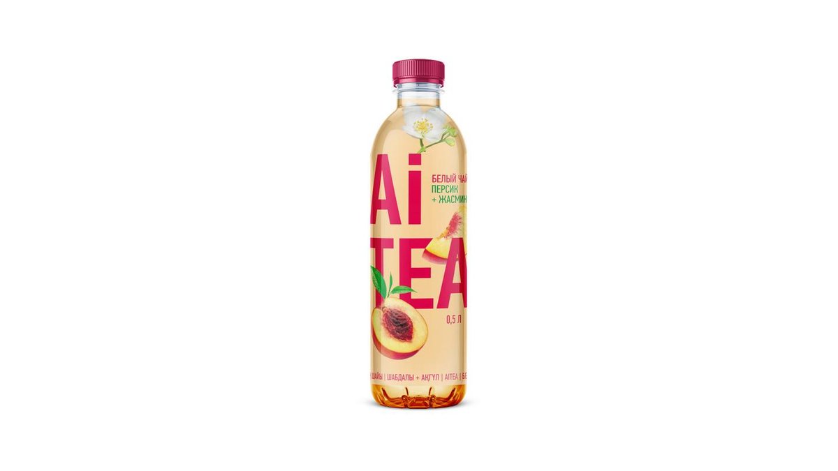 Чай Ai Tea белый персик-жасмин 0,5 л