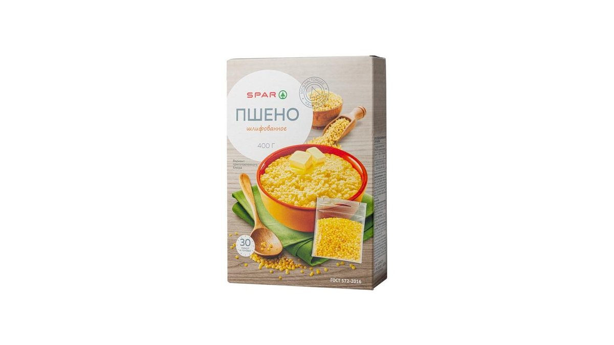 Пшено Spar 5х80 г