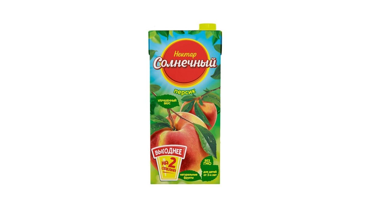 Нектар Солнечный персиковый 1,93 л