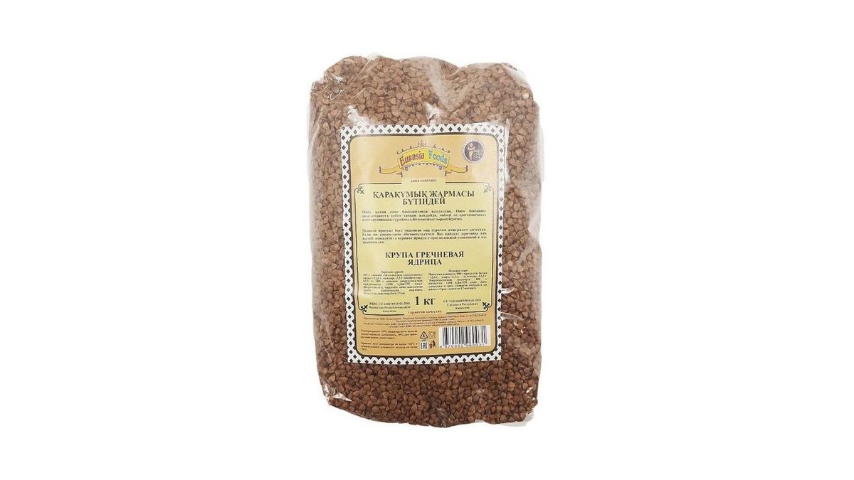 Крупа Eurasia Foods гречневая 1 кг