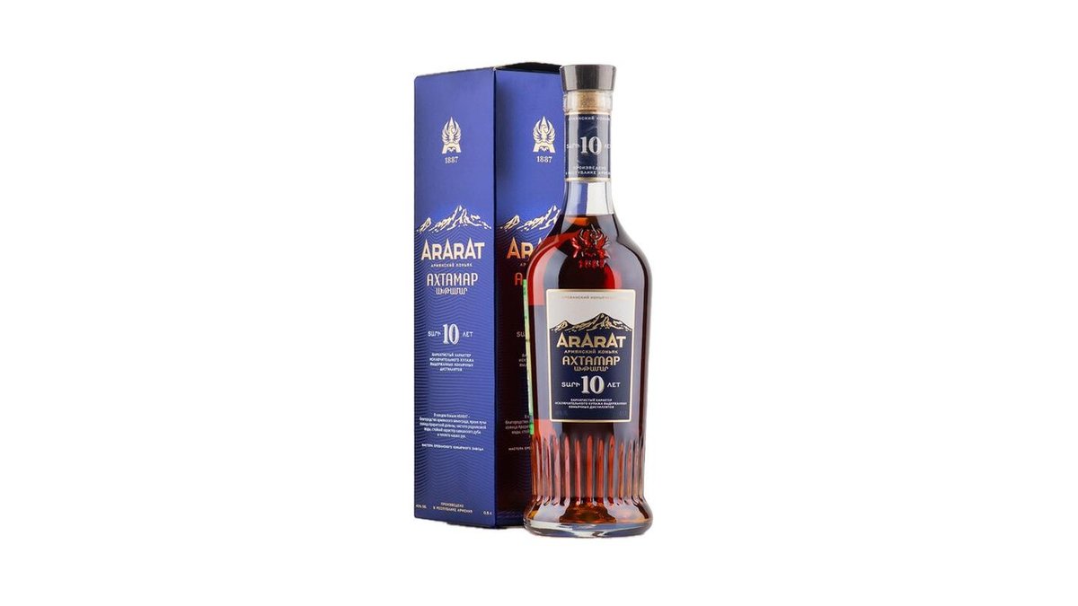 Коньяк Ararat Ахтамар 10 лет 0,5 л
