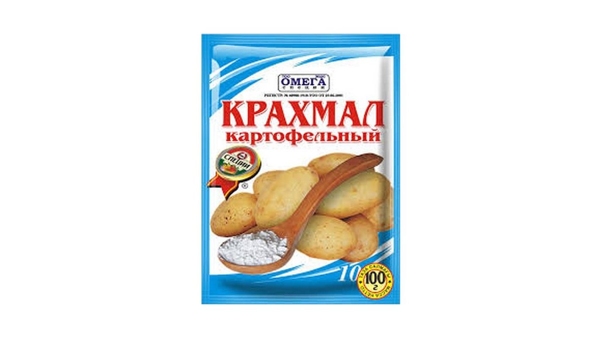 Крахмал картофельный Омега 100 г