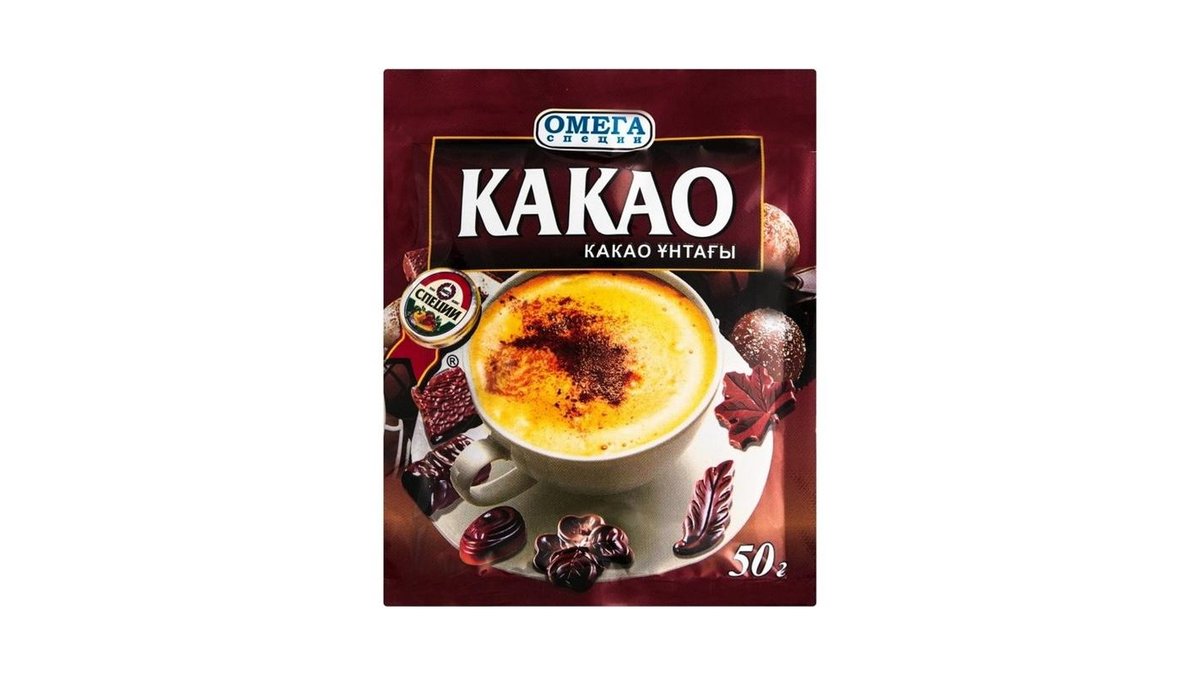 Какао-порошок Омега 50 г
