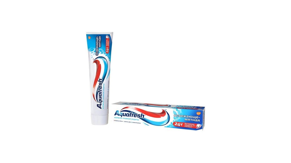 Зубная паста Aquafresh Освежающе-мятная 100 мл