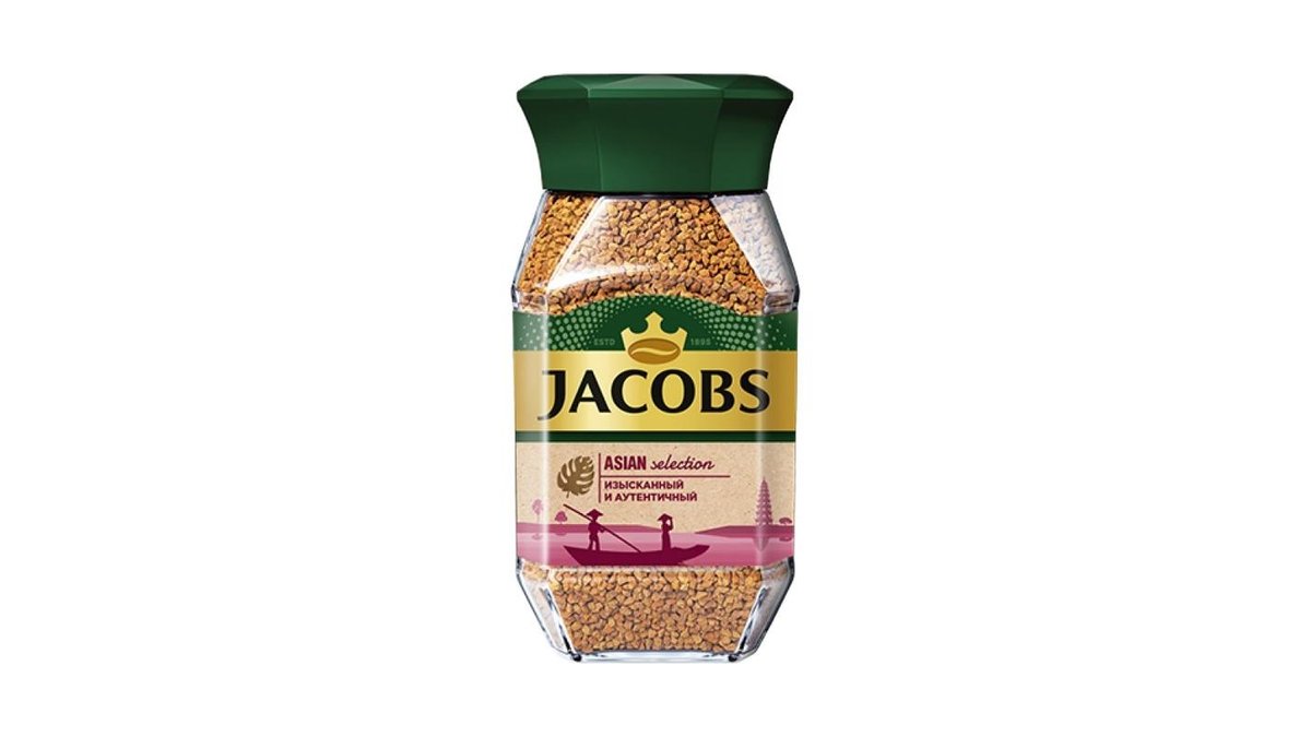 Кофе Jacobs asian selection раств 90 г ст/бан