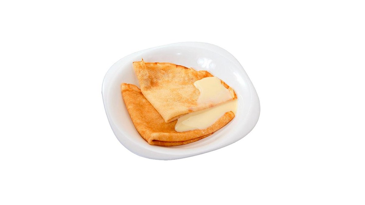 Блинчики со сгущенкой