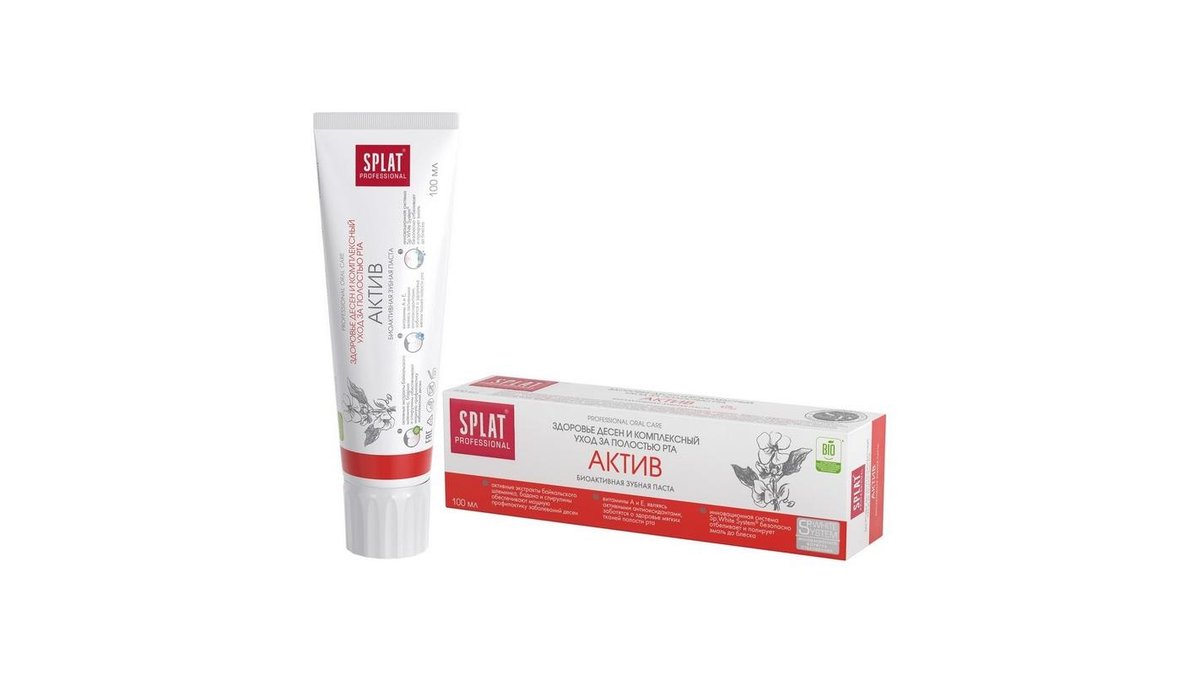 Зубная паста SPLAT Professional Актив 130г кор