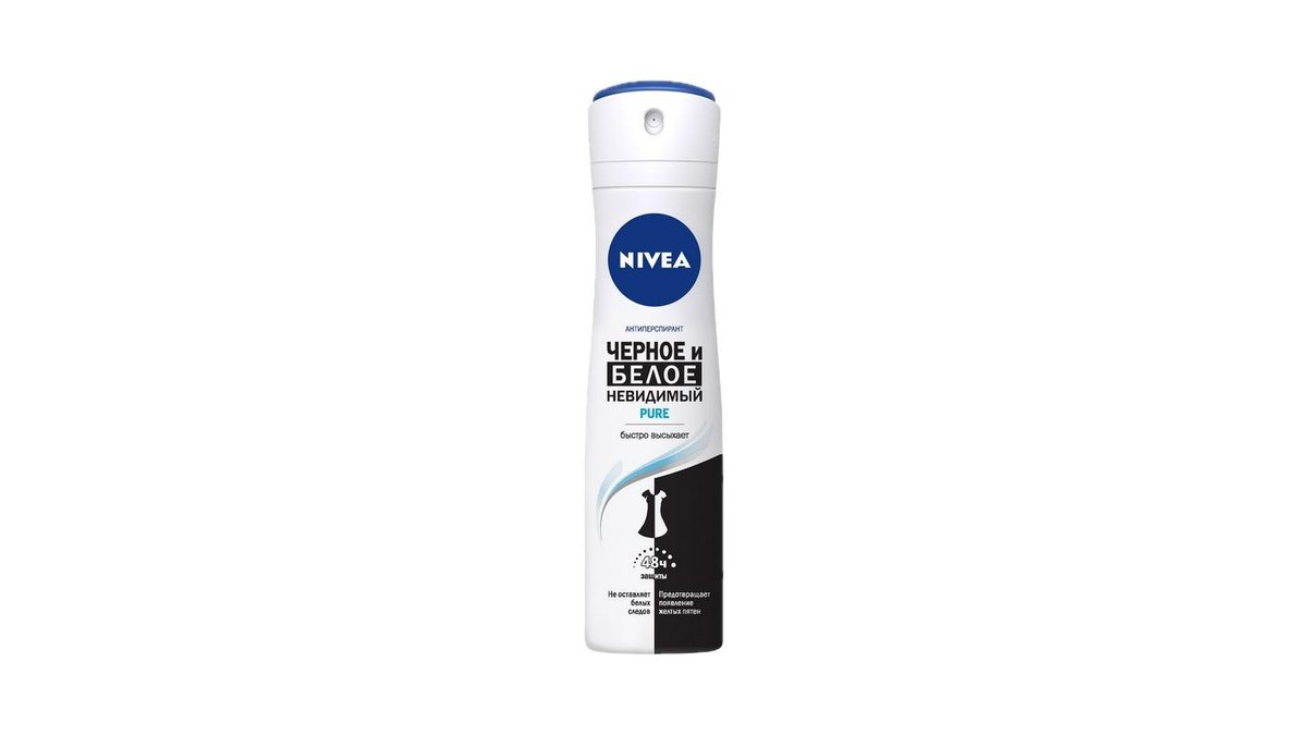 Дезодорант-спрей Nivea Невидимая защита Pure 150 мл