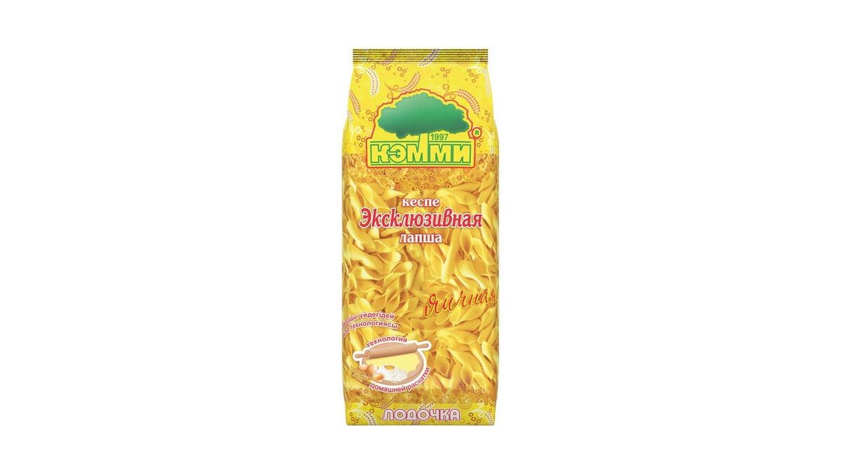 Лапша Кэмми яичная Лодочка 250 г