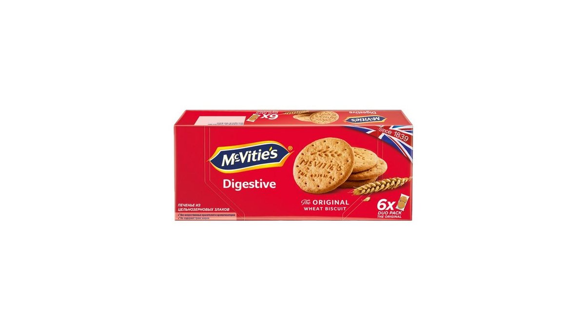 Печенье McVitie's Хамле из злаков 176,4 г