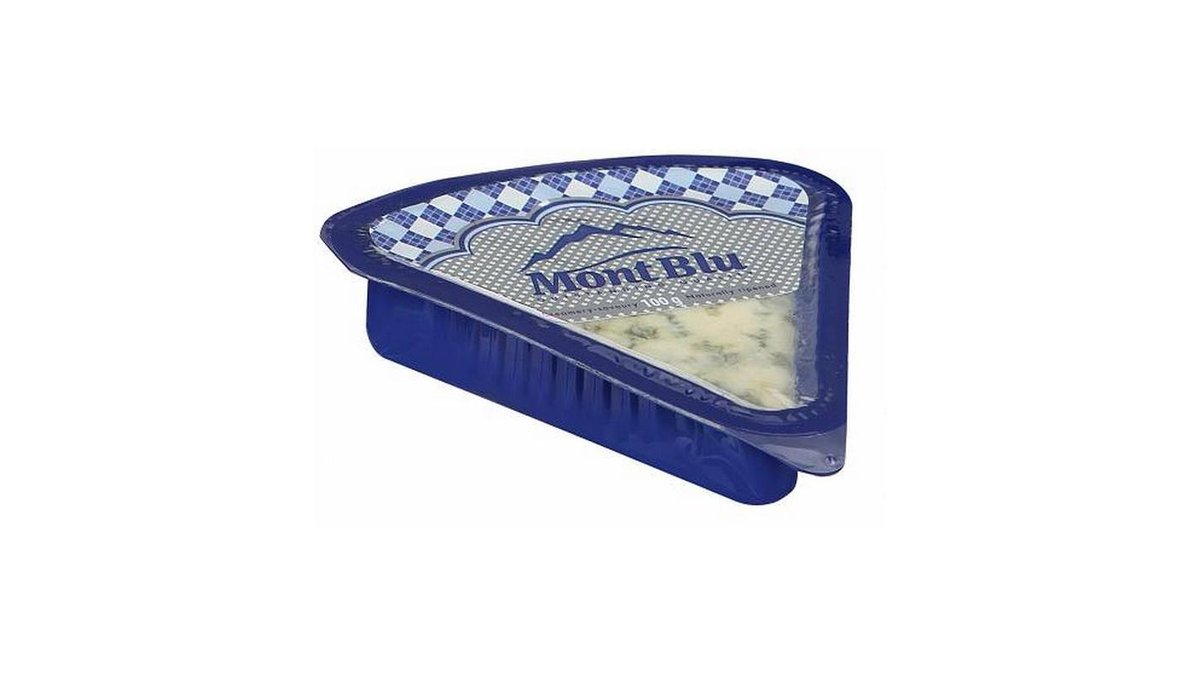 Сыр Mont Blu с голубой плесенью 50% 100 г
