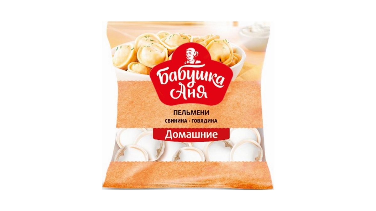 Пельмени Бабушка Аня Домашние замороженные 430 г