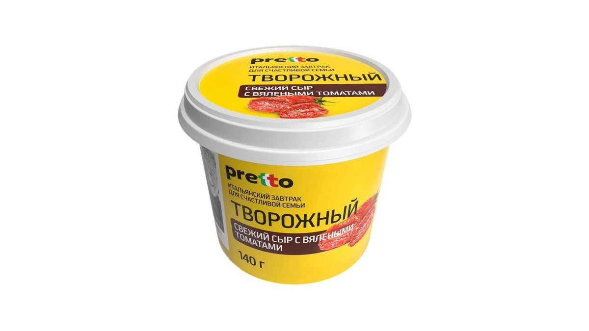 Сыр творожный Pretto 65% 140 г