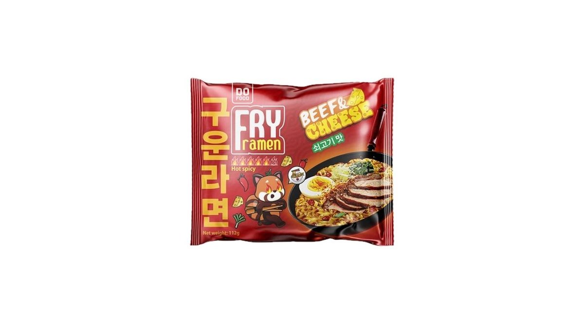 Лапша Do Food Fry Ramen сыр-говядина 112 г