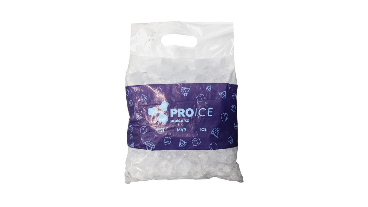 Лед пищевой Pro Ice 1 кг