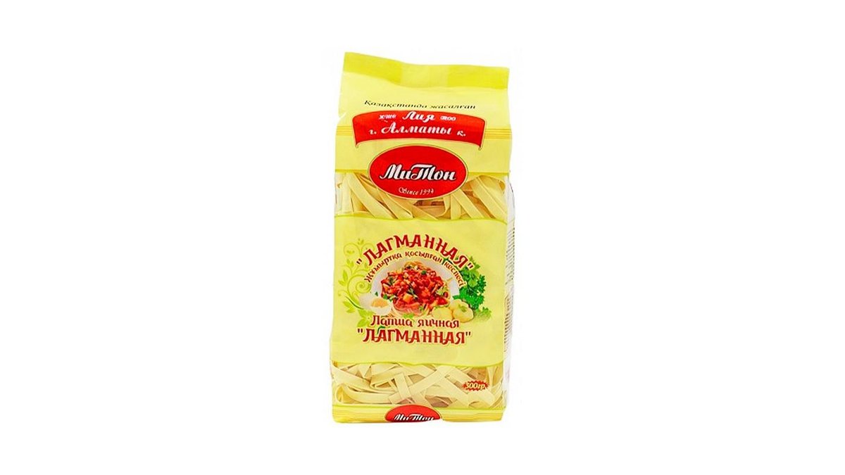 Лапша Митон яичная лагманная 300 г