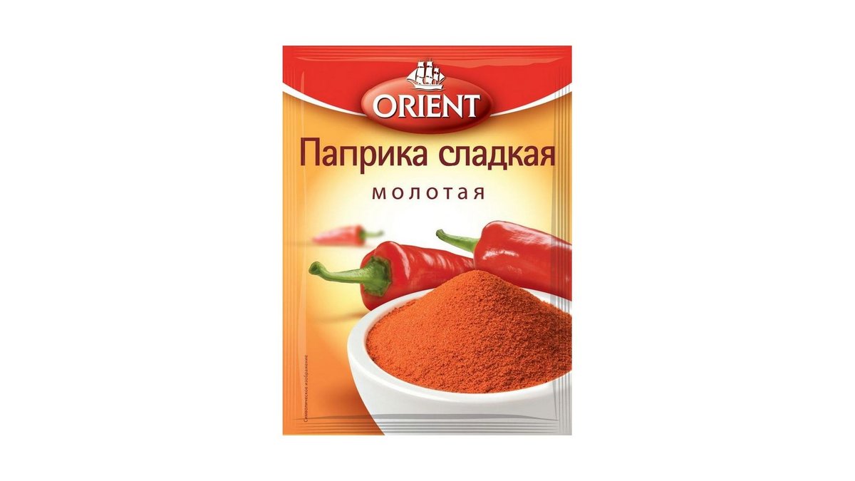 Паприка Orient сладкая молотая 15 г