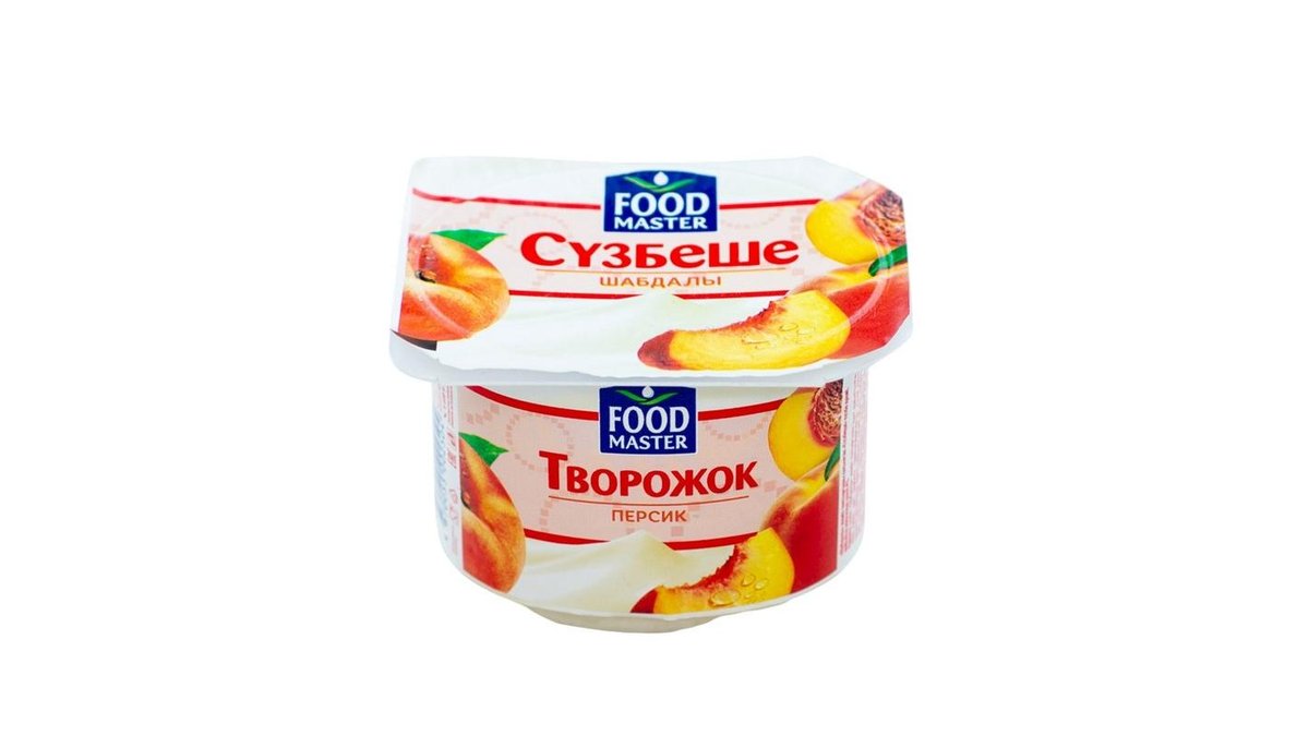 Творожок Food Master персиковый 4% 100 г
