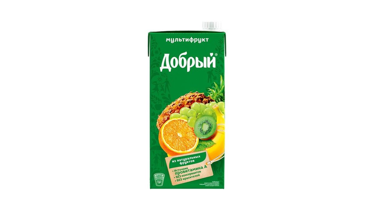 Сок Добрый мультифрукт 2 л