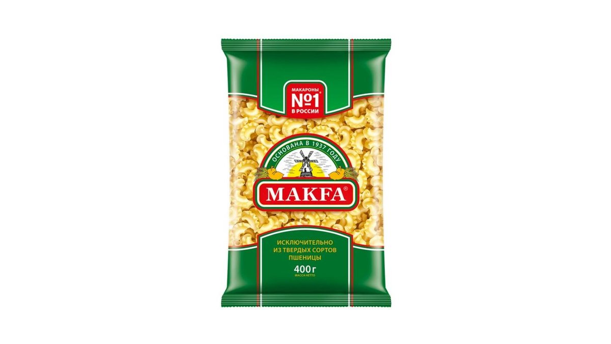 Макароны Makfa петушиные гребешки, 400 г