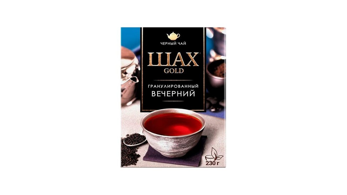Чай Шах Gold Вечерний индийский черный 230 г