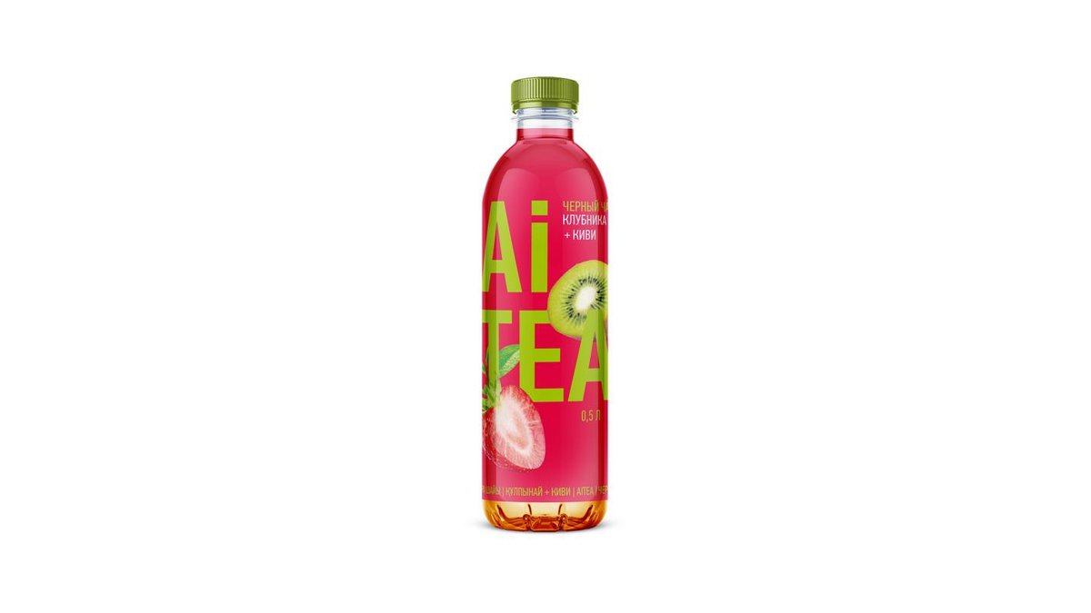 Холодный чай Ai Tea клубника-киви 0,5 л