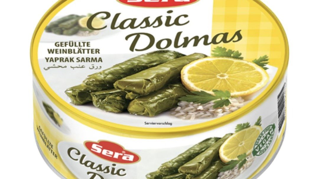 SERA PLNENÝ HROZNOVÝ LIST SARMA 300G