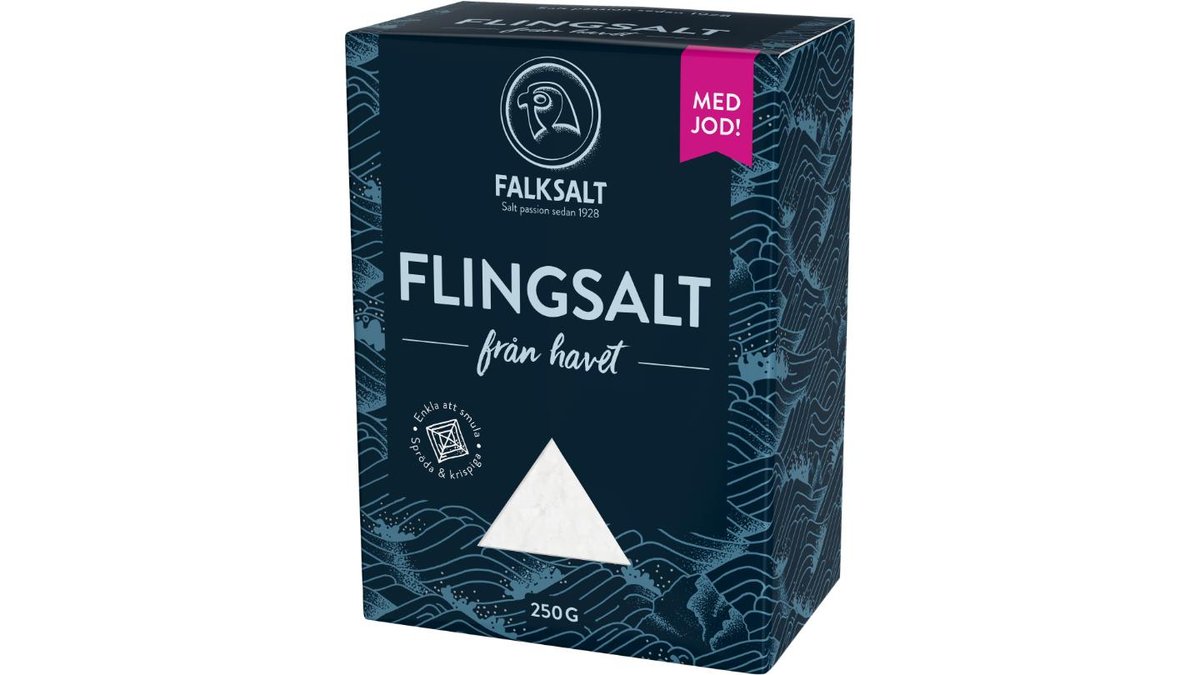 Falksalt Flingsalt Havssalt, 250 g