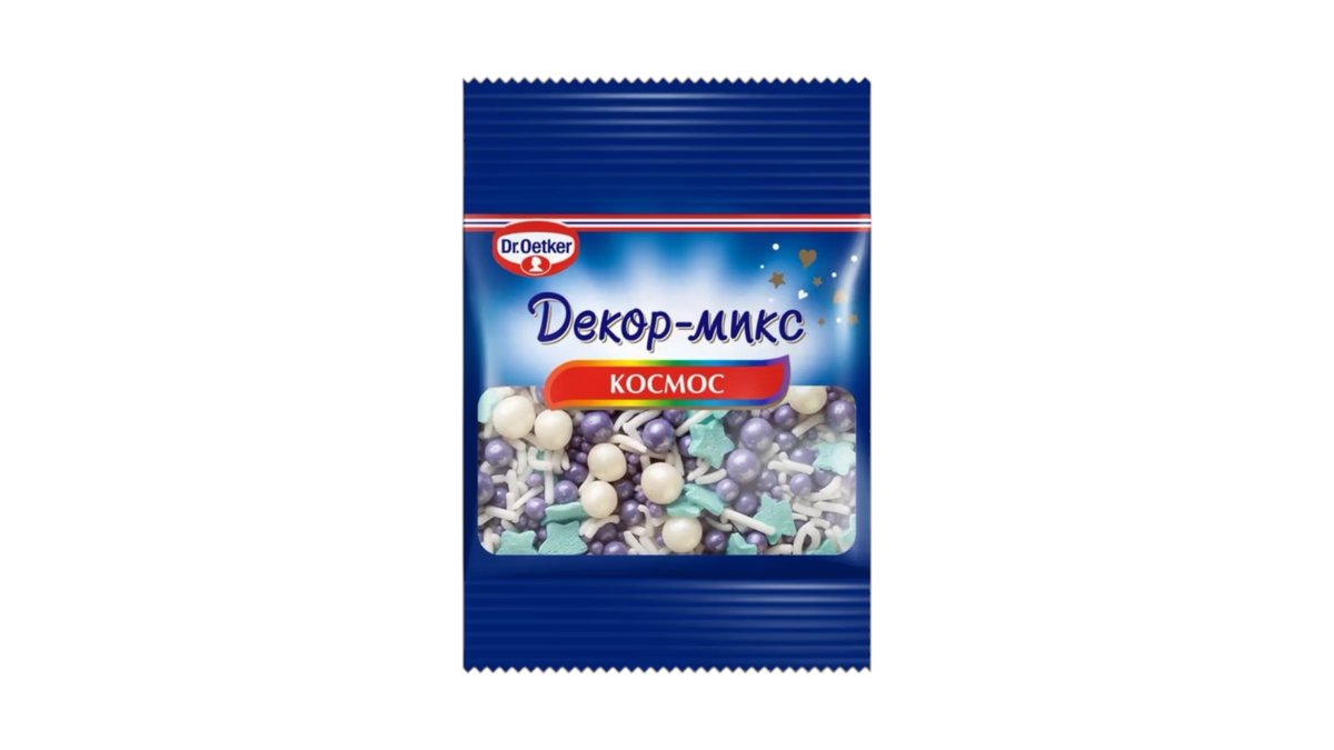 Посыпка Dr.Bakers космос 10 г