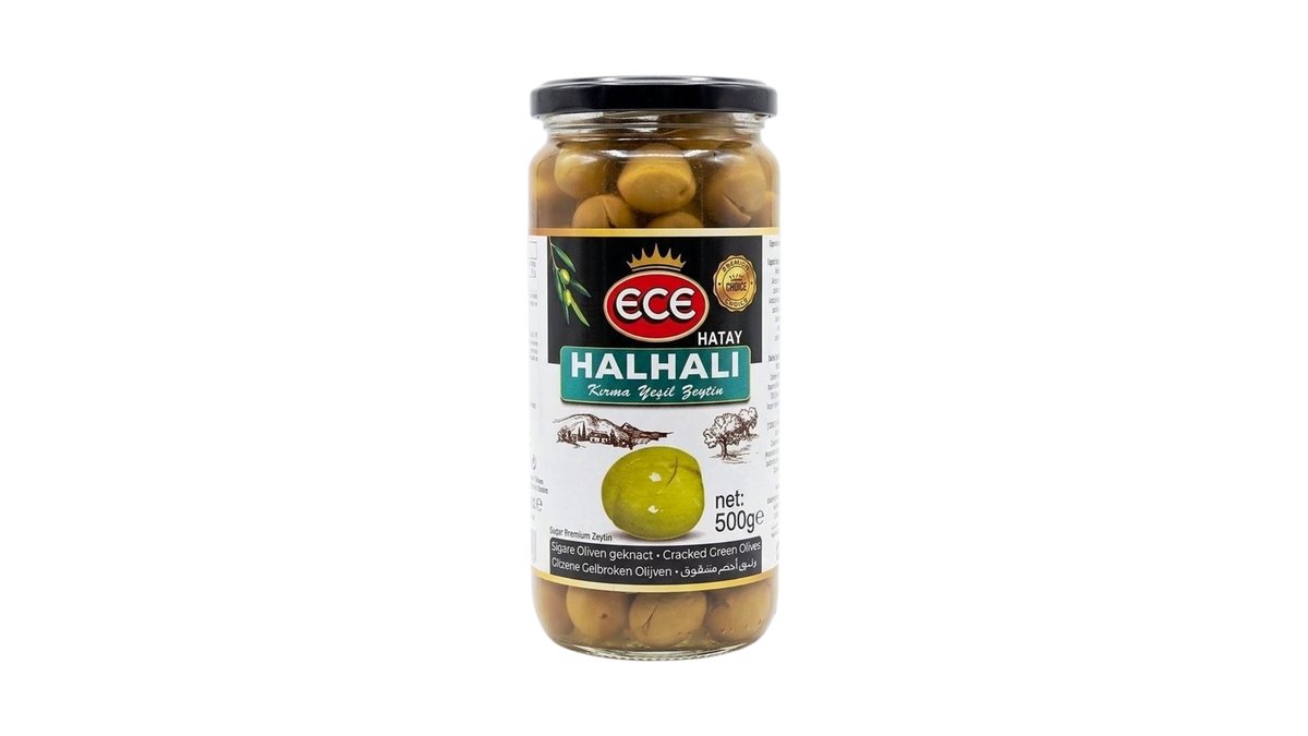 ECE ZELENE OLIVY HALHALI 500G