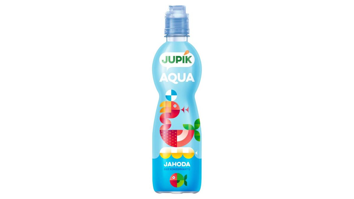 Náhled kategorie Jupík Aqua Jahoda 500ml